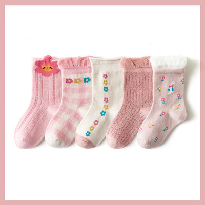 Calcetines de Algodón Infantiles con Diseños de Animales - Image 4