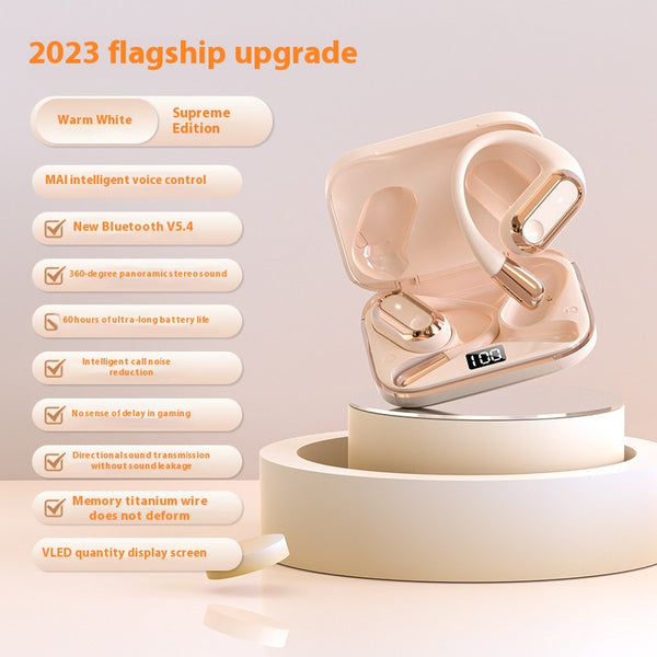 Auriculares Bluetooth con Micrófono - Diseño Ergonómico sin Conducción Ósea - Image 5