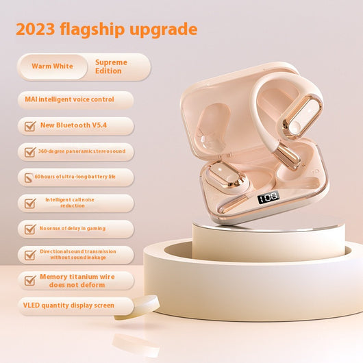 Auriculares Bluetooth con Micrófono - Diseño Ergonómico sin Conducción Ósea - Image 5