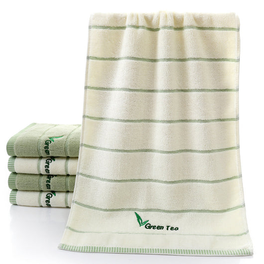 Toalla Facial de Algodón Puro 32 Hebras con Bordado Elegante - Image 11
