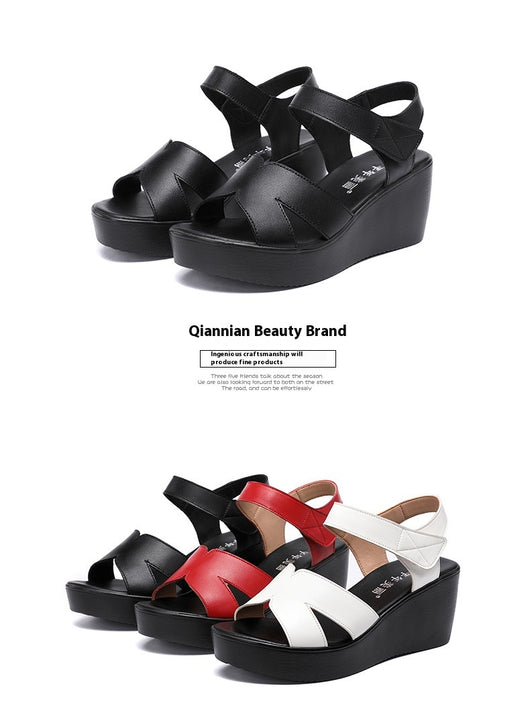 Sandalias de Tacón Alto Plus Size con Plataforma - Comodidad y Estilo - Image 10