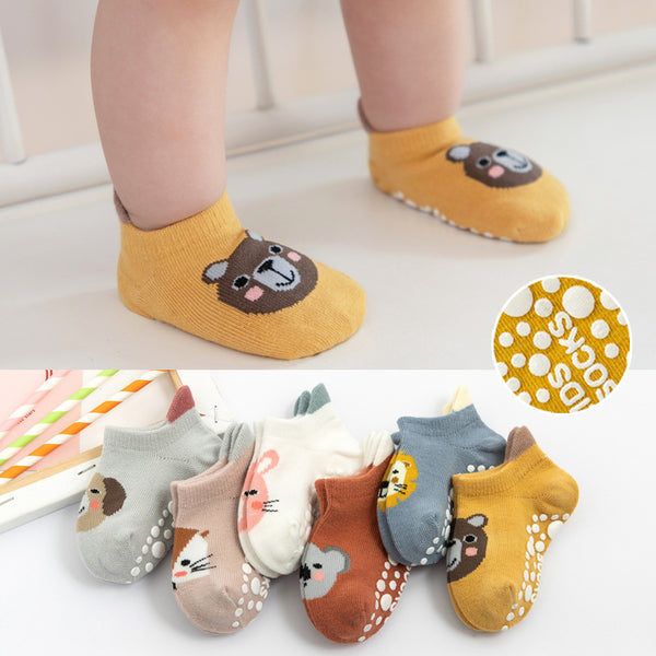 Calcetines Antideslizantes 3D para Bebé con Diseño Infantil