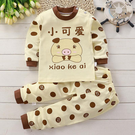 Pijama de Algodón para Bebé - Conjunto Otoñal - Image 26