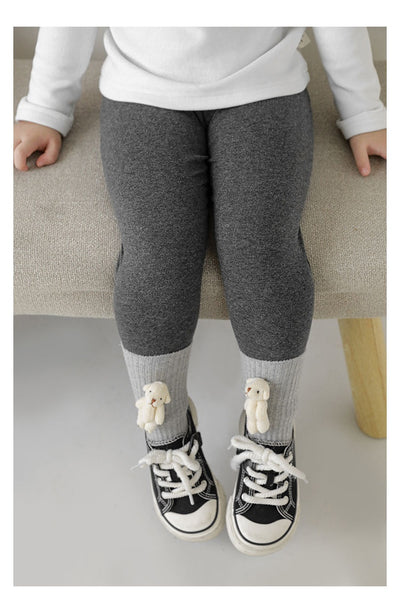 Leggings Elásticos para Niña - Versátiles para Exteriores y Uso Diario - Image 30