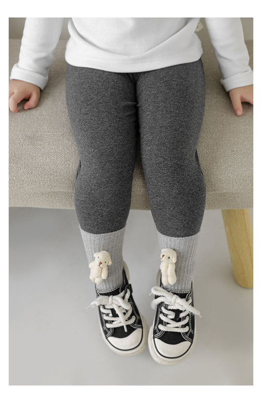 Leggings Elásticos para Niña - Versátiles para Exteriores y Uso Diario - Image 30