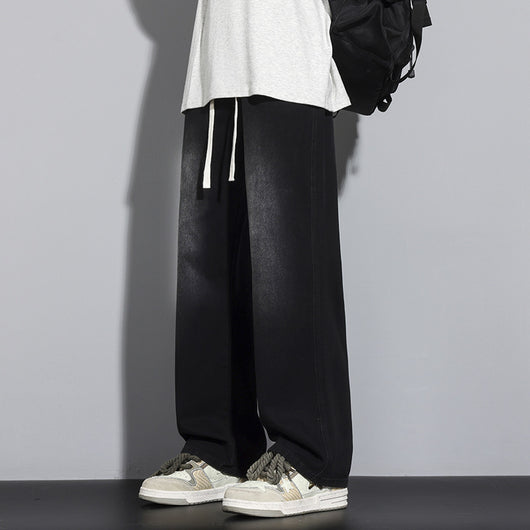 Jeans Hombre Pierna Ancha Minimalista y Cómodo - Image 8