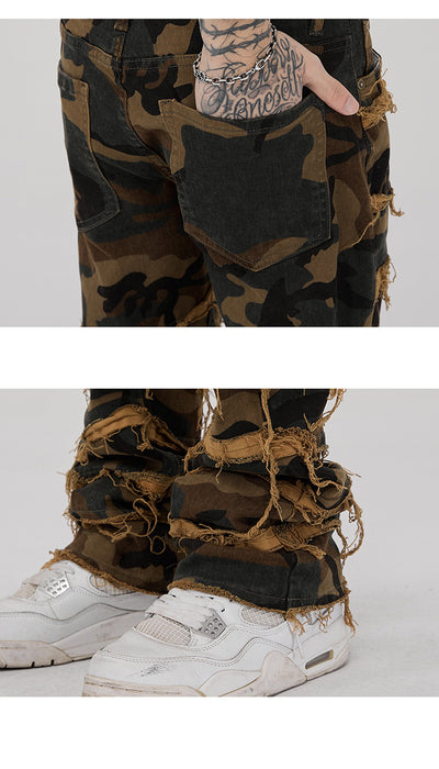 Jeans Casual Punk Micro para Hombre - Image 11