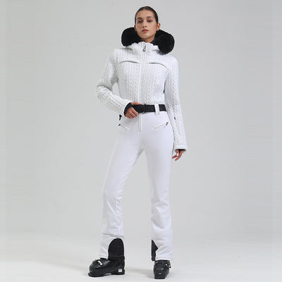 Traje de Esquí Térmico Impermeable para Mujer - Protección Total en Montaña - Image 7