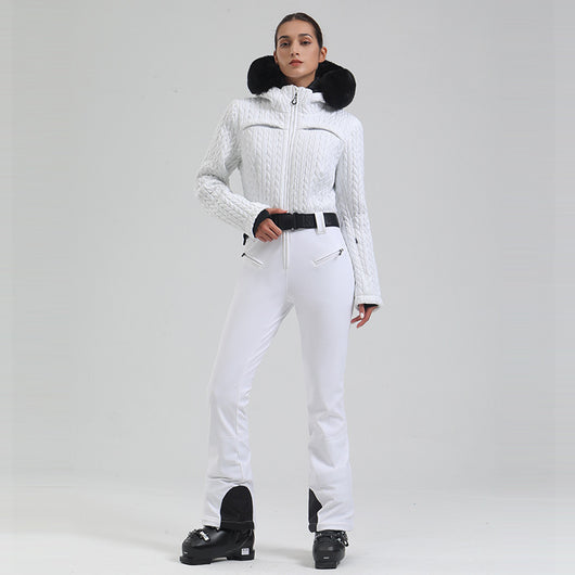 Traje de Esquí Térmico Impermeable para Mujer - Protección Total en Montaña - Image 7