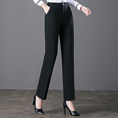 Pantalón Recto Talle Alto Mujer - Corte Holgado y Cómodo - Image 12