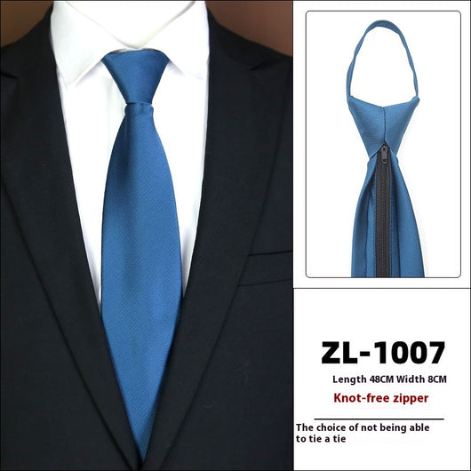 Corbata con Cierre Ejecutiva sin Nudo para Hombre - Image 12