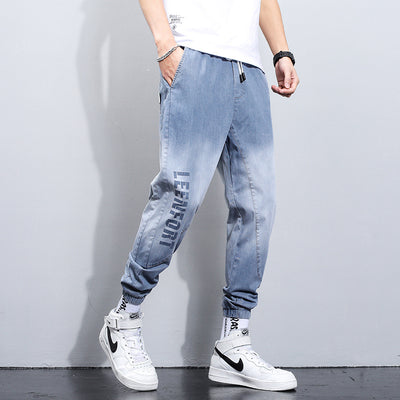 Pantalón Casual Recto de Cintura Alta - Largo Nueve Puntos Versátil - Image 2