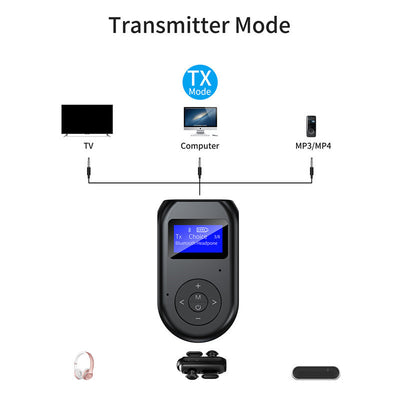 Adaptador Bluetooth 5.0 con Pantalla LCD y Conexión USB - Image 10