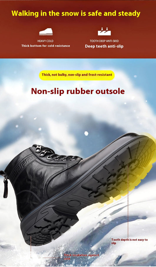 Botas de Trabajo Estilo Británico en Cuero - Calzado Profesional Versátil - Image 17