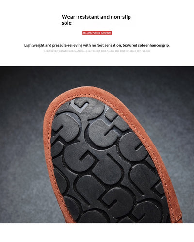 Mocasín de Cuero con Detalles en Contraste - Zapatos Versátiles para Hombre - Image 25