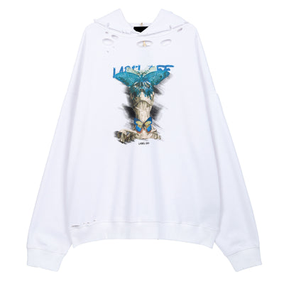 Sudadera con Capucha Skeleton Butterfly - Diseño de Moda Urbana - Image 2