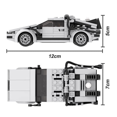 Vehículo Máquina del Tiempo Regreso al Futuro - Juguete Educativo Modular - Image 4