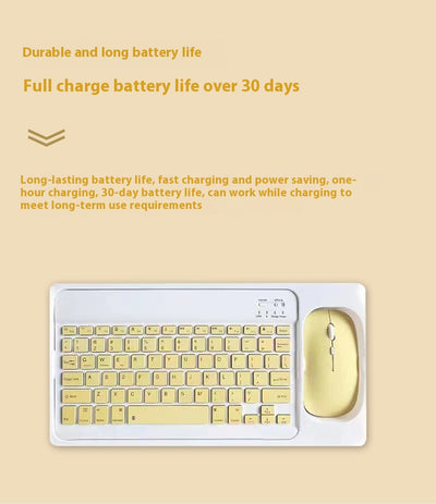 Set de Teclado y Ratón Bluetooth Inalámbrico Diseño Minimalista - Image 17
