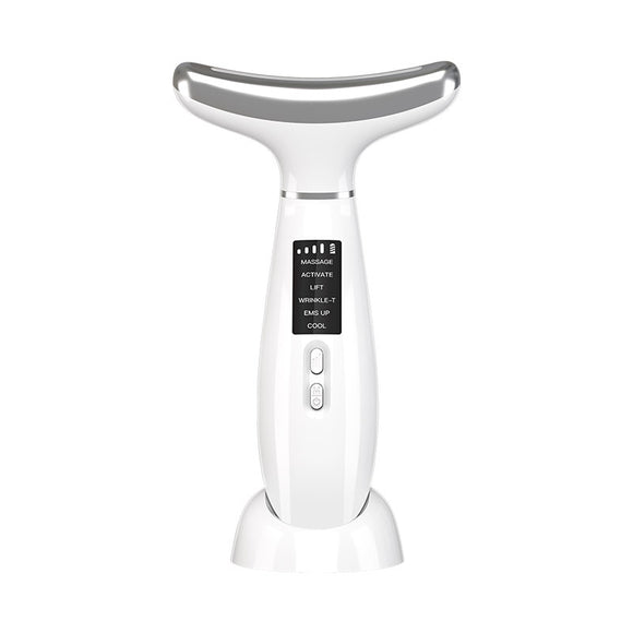 Instrumento de Belleza para Cuello con Luz LED y Compresa Fría Multifuncional