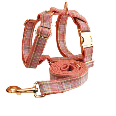 Collar de Tracción a Cuadros para Mascotas - Image 15