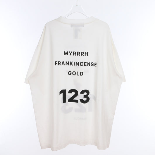 Camiseta Americana Holgada Vintage Desgastada Unisex - Image 7