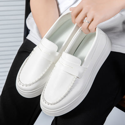 Zapatos Casuales Británicos Estilo Verano Transpirables Gommino