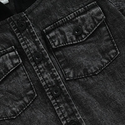 Camisa Denim con Capucha para Niño - Image 11