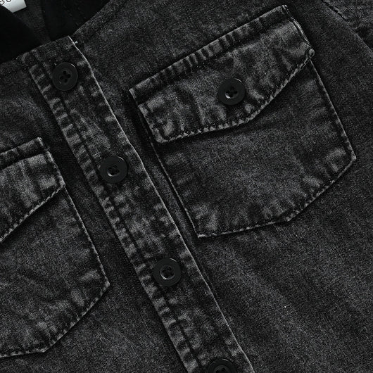 Camisa Denim con Capucha para Niño - Image 11