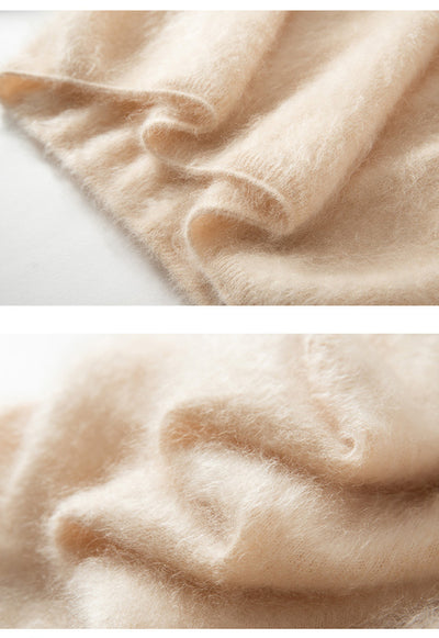 Suéter Holgado de Cuello V para Otoño e Invierno - Suave y Cómodo - Image 8