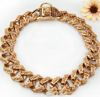 Collar Cadena de Acero Inoxidable con Calavera para Perro - Image 12