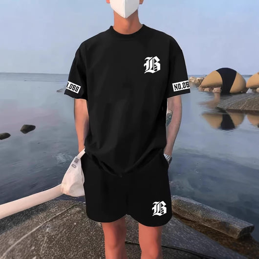 Conjunto Deportivo Casual para Hombre de Manga Corta - Image 4