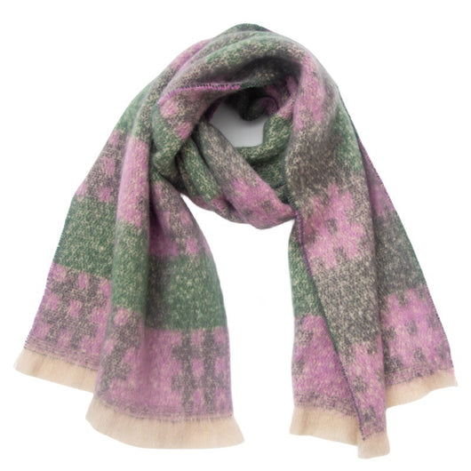 Bufanda Jacquard con Patrón Europeo y Americano - Image 13