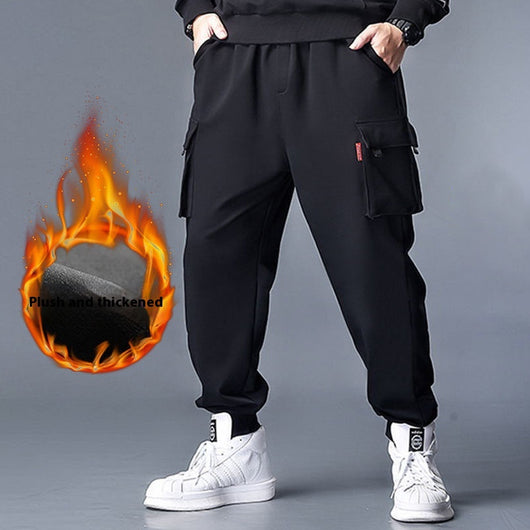 Pantalones de Trabajo Casual Talla Grande en Poliéster para Hombre - Image 3