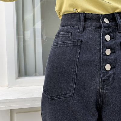 Jeans Talle Alto Rectos Holgados para Mujer - Image 6