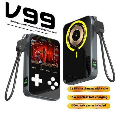 Cargador Inalámbrico Magnético 15W - Batería Portátil para Juegos y Móviles - Image 4