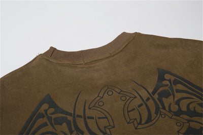 Playera de Manga Larga con Estampado de Cruz para Hombre - Image 20