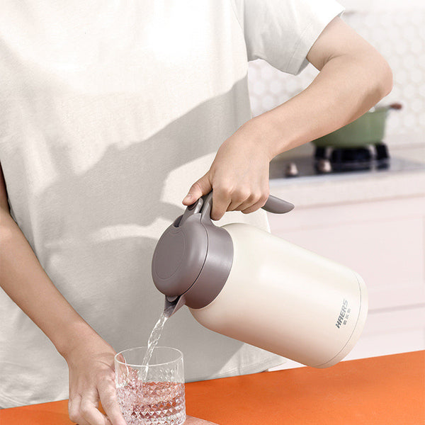 Olla de Acero Inoxidable Portátil Estilo Nórdico