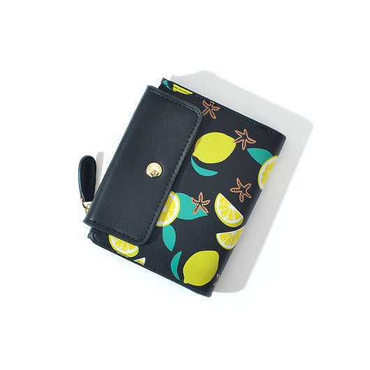 Billetera Compacta de Tres Compartimentos con Monedero para Mujer - Image 12