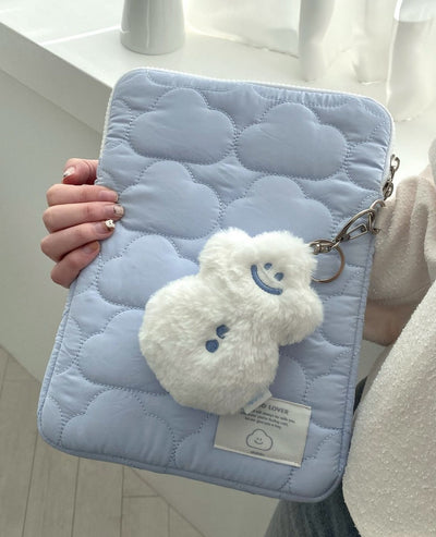 Funda para Tablet con Bordado de Nubes - Almacenamiento Adorable - Image 39