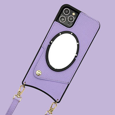 Funda Diagonal para Celular con Bolsillos de Tarjeta y Correa - Image 28