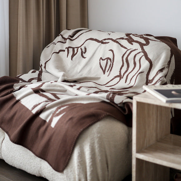 Cobertor Cálido para Daybed Twilight Garden - Forro Polar Suave