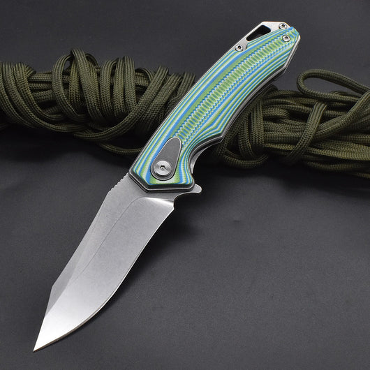 Cuchillo Plegable para Frutas con Mango de Espina de Acero - Image 11