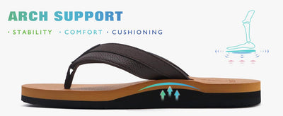 Sandalias de Cuero para Playa Hombre - Pie Cavo - Image 8