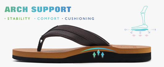 Sandalias de Cuero para Playa Hombre - Pie Cavo - Image 8