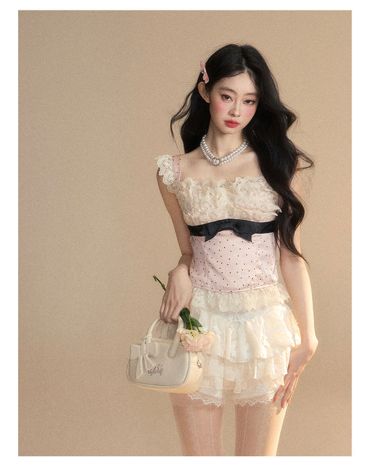 Blusa de Encaje Elegante Hombros Descubiertos - Image 11