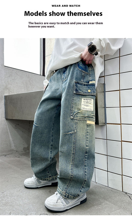 Pantalones Rectos para Niños - Colección Primavera - Image 9