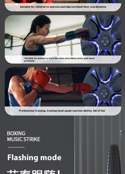 Máquina de Boxeo Inteligente con Sensor Musical para Entrenamiento en Casa - Image 12
