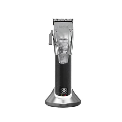 Cortadora Profesional de Cabello con Carga Base, Voltaje Universal y Pantalla LED - Image 2