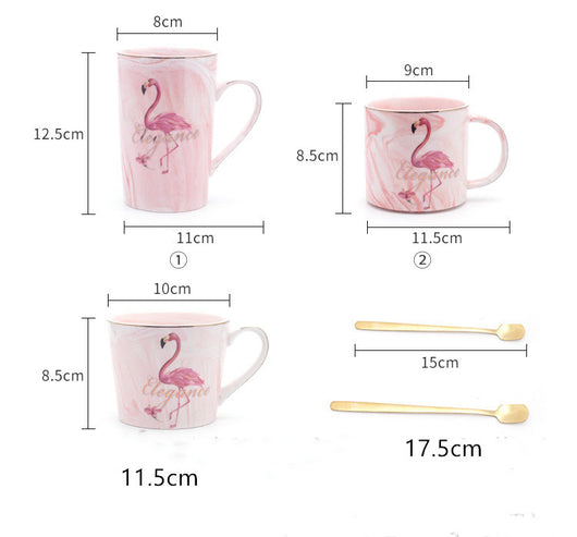 Taza de Cerámica Marmolada Nórdica - Vaso para Café y Leche - Image 28