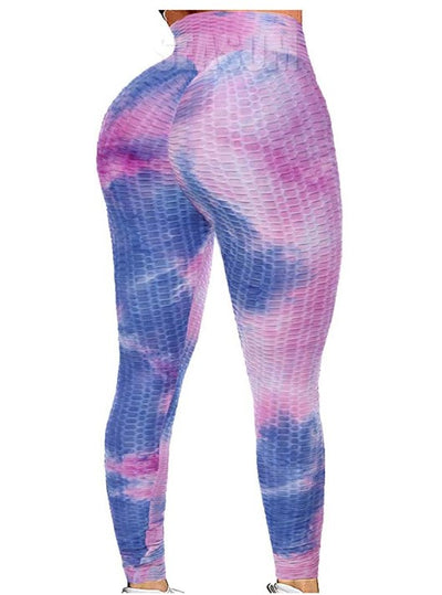 Pantalones de Chándal Tie-Dye Cintura Alta y Ajustados - Image 10